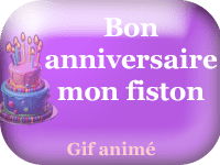 Gifs animés - joyeux anniversaire mon fiston