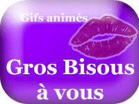 Gifs animés - gros bisous à vous