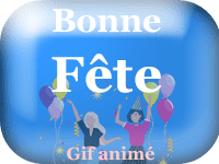 Gifs animés gratuits - bonne fête