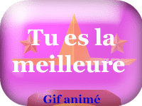 Gifs animés - Tu es la meilleure