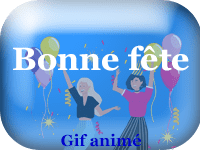 Gifs animés - Bonne fête