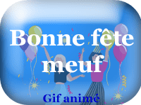 Gifs animés - Bonne fête meuf