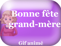 Gifs animés - Bonne fête Grand-Mère