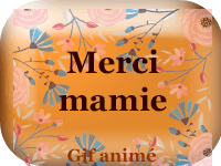 Gifs animés - Merci mamie