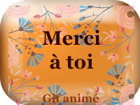 Gifs animés - Merci à toi