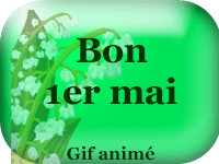 Gifs animés - bon 1er mai