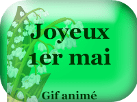 Gifs animés - Joyeux 1er mai