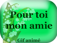 Gifs animés - pour toi mon amie