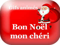 Gifs animés - Bon Noël mon chéri