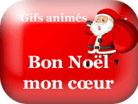 Gifs animés - Bon Noël mon cœur 