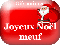Gifs animés - Joyeux Noël meuf