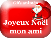 Gifs animés - Joyeux Noël mon ami