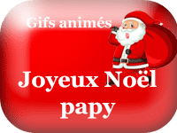 Gifs animés - Joyeux Noël papy