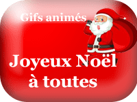 Gifs animés - Joyeux Noël à  toutes 