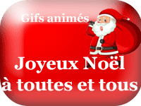 Gifs animés - Joyeux Noël à  toutes et tous