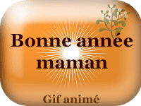 Gifs animés - Bonne année maman