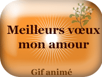 Gifs animés - Meilleurs vœux mon amour