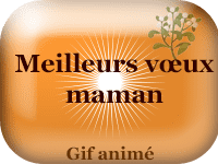 Gifs animés - Meilleurs vœux maman