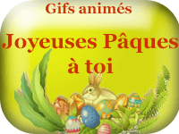 Gifs animés - Joyeuses Pâques à toi