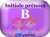 Gifs animés - anniversaire - prénoms avec initiale B