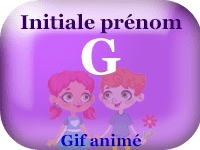 Gifs animés - anniversaire - prénoms avec initiale G