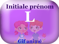 Gifs animés - prénoms avec initiale L