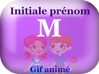 Gifs animés - anniversaire - prénoms avec initiale M