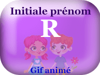 Gifs animés - prénoms avec initiale R