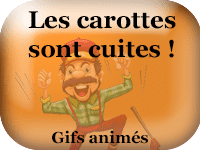Gifs animés - Les carottes sont cuites