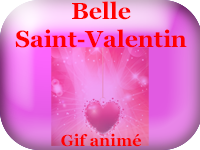 Gifs animés - belle Saint Valentin