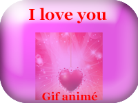 Gifs animés - I love you