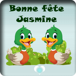 gif animé - Bonne fête Jasmine Bonne fête Jasmine