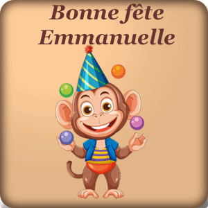 25 décembre – bonne fête Emmanuelle