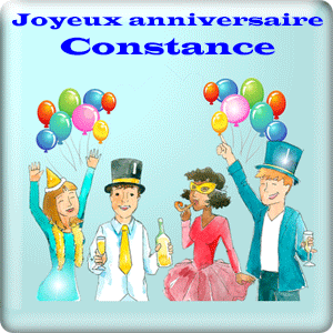 gif animé - anniversaire Gif anniversaire Constance