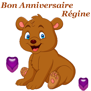 Joyeux anniversaire Régine
