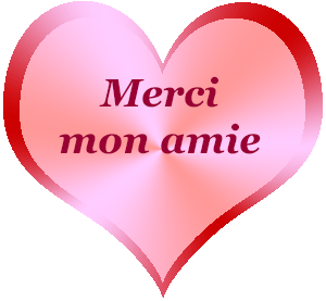 Gif animé : Merci mon ami