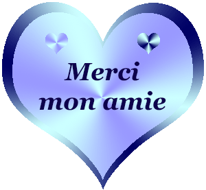 Gif animé : Merci mon ami
