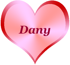 Gifs animés - prénom Dany